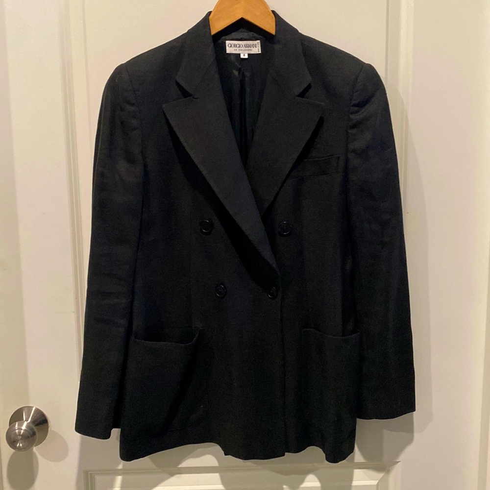 Giorgio Armani Dress Coat 8